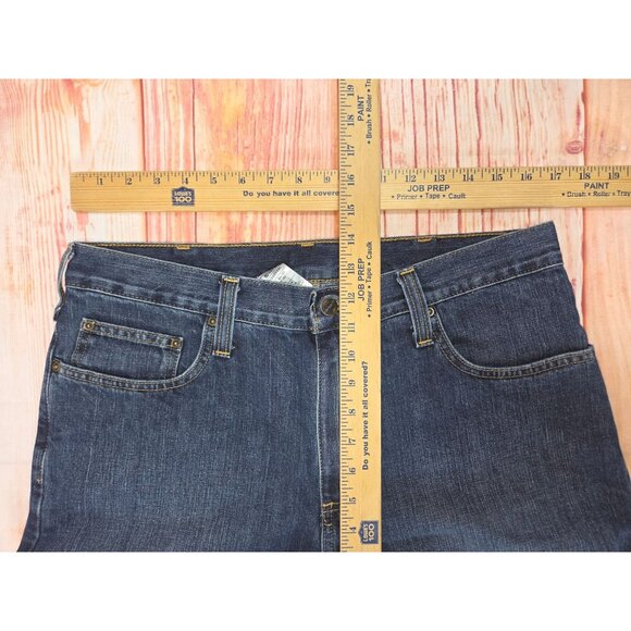 Carhartt Mens Relaxed Fit Denim Jeans 34x32 - Picture 6 of 7